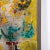 Ceramic Modernist Ceramic Tile Wall Plaque of Sunflowers Signed Gilbert Valentin For Sale - Image 7 of 13