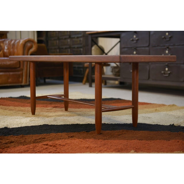 Scandinavian Teak Coffee Table, 1960s For Sale - Image 4 of 15