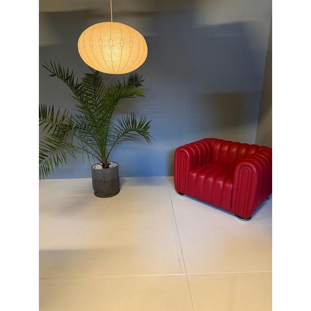 Mid-Century Modern Cocoon Pendant Lamp by Friedel Wauer for Goldkant, 1960 For Sale - Image 10 of 12