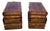Pair of Vintage Leather Boxes For Sale