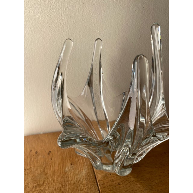 Clear Glass Octopus Vase, 1950s For Sale - Image 6 of 9