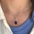Modern 2.4ct Amethyst Pendant with a Natural Diamond in Solid 14k Yellow Gold Pear 11x8mm For Sale - Image 3 of 6