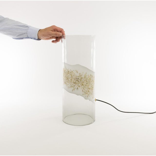 Italian Handblown Glass Table or Floor Lamp, 1970s For Sale - Image 9 of 10