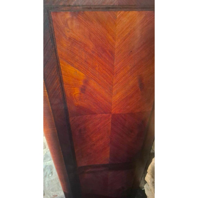 Louis XV Wooden Marquetry Secretary, 1950 For Sale - Image 6 of 11