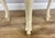 Wood Vintage French Upholstered Ottoman For Sale - Image 7 of 13
