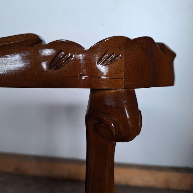 Wood Vintage Serving Trolley, Italy For Sale - Image 7 of 14