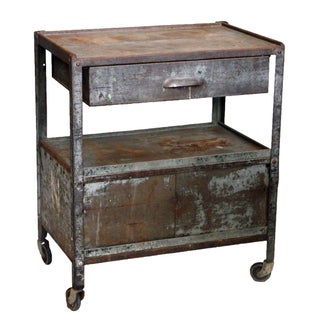 Metal Rolling Industrial Cart For Sale