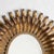 1960s Mid-Century Modern Sunburst Mirror in Brass, 1960 For Sale - Image 5 of 11
