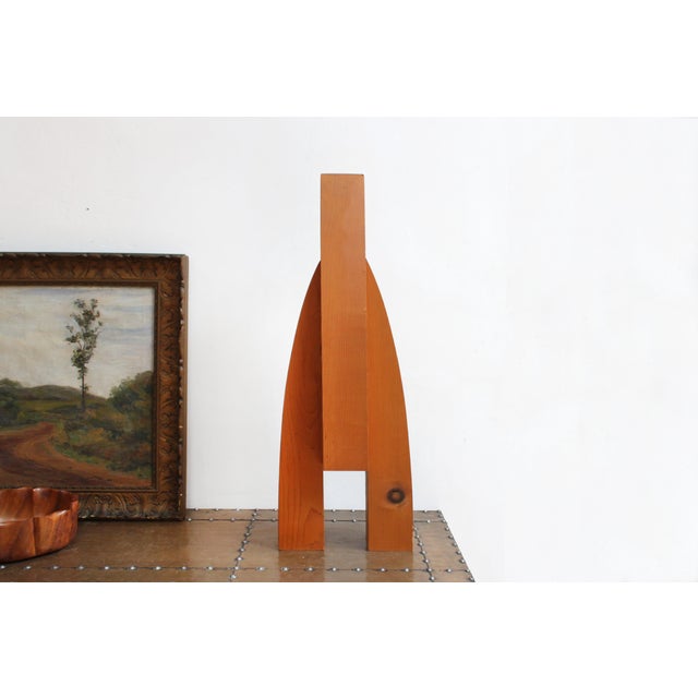 Abstract Monumental Abstract Sculpture- Architectural Timber For Sale - Image 3 of 6