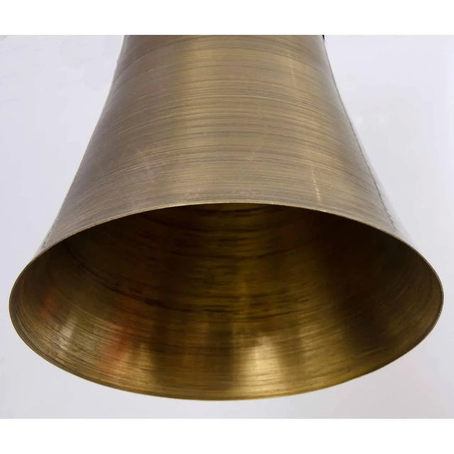 Bronze-Colored Hourglass Pendants, Set of 2 For Sale - Image 6 of 9