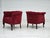 1950s, pair of Danish lounge chairs. Reupholstered about 20 years ago by craftsman in Denmark. Very good condition: no...