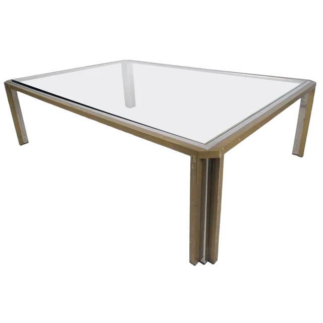 Vintage Modern Coffee Table in the Style of Mastercraft For Sale