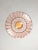 Mid-Century Italian Pink Glass and Brass Pendant Lamp For Sale - Image 4 of 12