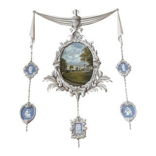 1980s Large Trompe l'Oeil of Syon House For Sale