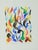 Modern Françoise Galle, Abstract Fish, 1940, Pastel on Paper For Sale - Image 3 of 7