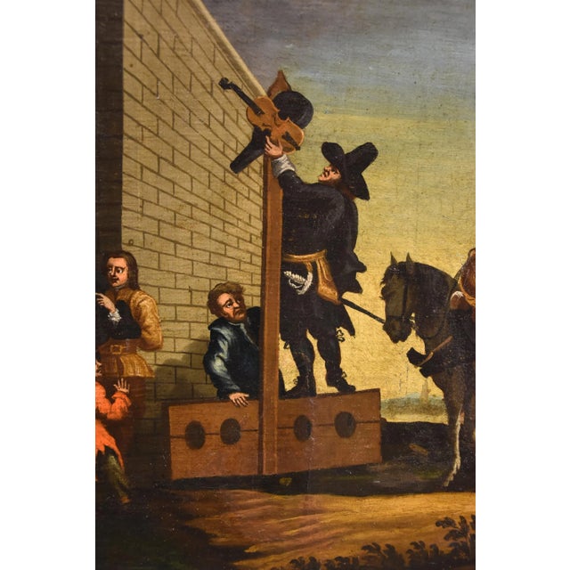 Samuel Butler Hogarth, Hudibras Triomphante, 1700s, Oil on Canvas For Sale - Image 9 of 13