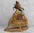 Antique Rococo Brass Equestrian Horse Mantle Clock Case For Sale - Image 4 of 13