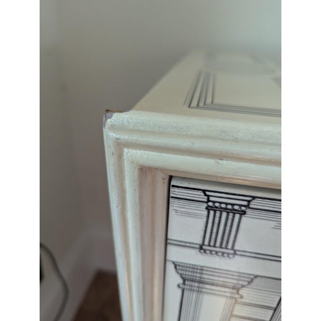 Mid 20th Century Italian Architectural Dresser in the Style of Fornasetti For Sale - Image 16 of 18