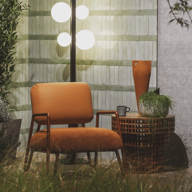 Cream Miami Chair by Mambo Unlimited Ideas For Sale - Image 8 of 17