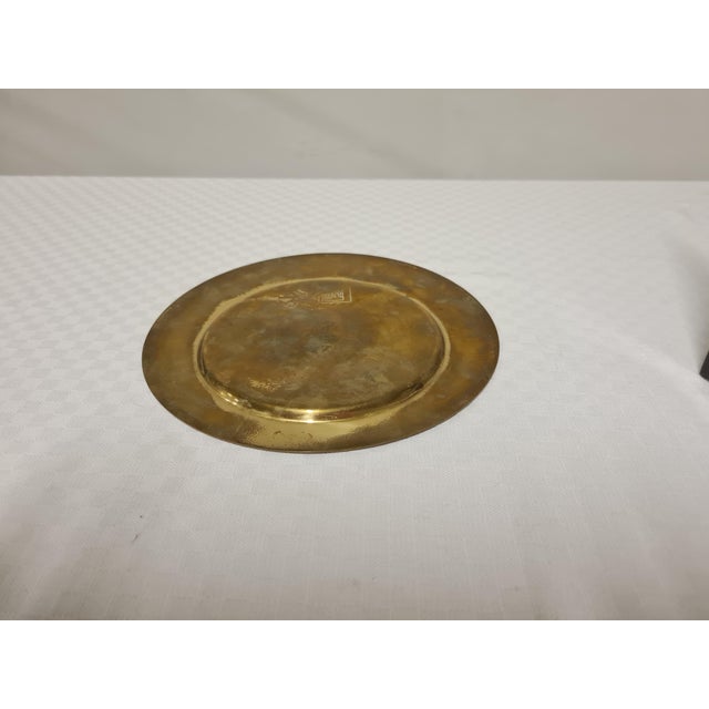 Brass Plate by Gio Ponti for Cleto Munari For Sale - Image 10 of 14