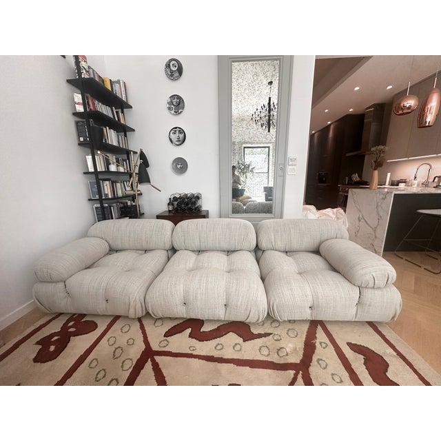 Mario Bellini Brand New - Authentic B&b Italia Camaleonda Sofa by Mario Bellini in Astro 207 Fabric For Sale - Image 4 of 12