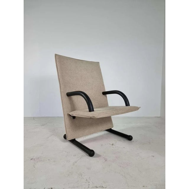 Italian T-Line Armchair by Burkhard Vogtherr for Arflex, 1980s For Sale - Image 11 of 11