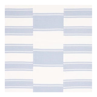 Schumacher Nomad Fabric in Sky For Sale