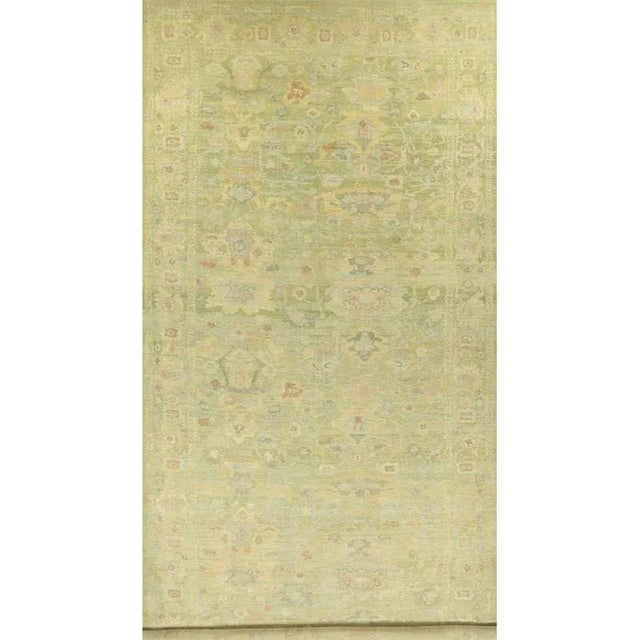 Persian Handwoven Sultanabad Area Rug 12'9" X 32'5" For Sale - Image 13 of 13