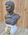 Mid 20th Century Vintage Italian Grand Tour Bronze Bust of Julius Augustus Caesar For Sale - Image 5 of 11