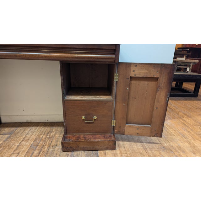19th Century Mahogany Twin Pedestal Sideboard For Sale - Image 10 of 11