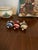 1990s Seasons of Cannon Falls Glass Waving Santa Ornaments - Set of 3 For Sale - Image 9 of 9