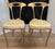 Gold Mid-Century Italian Palladio Gilt Metal Chairs - A Pair For Sale - Image 8 of 18