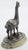 Mid-Century Modern 1.8-oz. Vintage Peruvian Handmade Genuine Sterling 925 Silver Camusso Brand Llama Figurine For Sale - Image 3 of 11