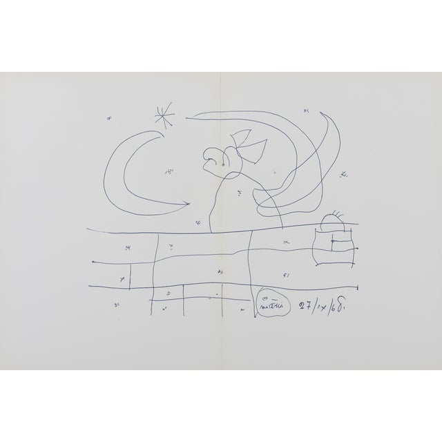 Joan Miro, Tapis de Tarragona X, Lithograph For Sale