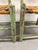 Gorgeous Pair of Distressed Early American Shaker-Style Ladder Back Chairs With Original Green Paint For Sale In Boston - Image 6 of 12