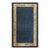 1920s Blue Ground Geometric Antique Chinese Peking Rug 6'10" X11'8" Wool Carpet For Sale