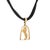 Stylish pre-owned Carrera y Carrera Horse necklace crafted in 18k yellow gold (circa 2000s). Diamond totals an estimated...