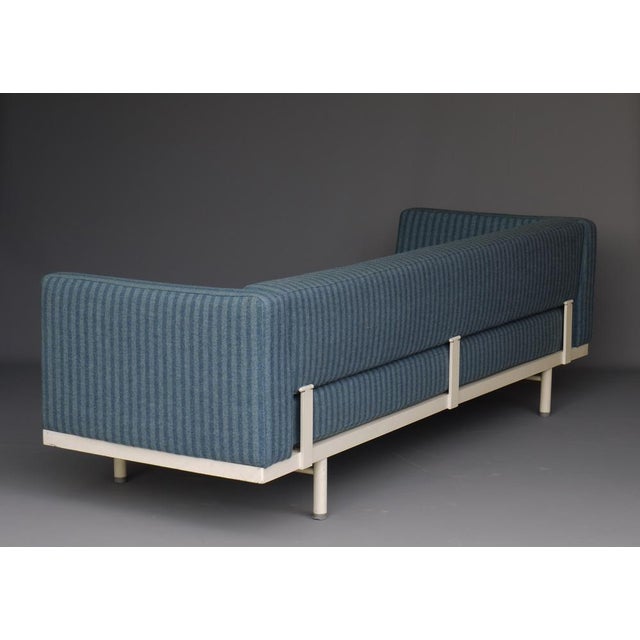 Mid-Century Dutch Steel and Wool Sofa, 1960s For Sale - Image 16 of 18