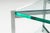 Two-Tier Glass Side Table with Aluminium Frame, 1970s For Sale - Image 12 of 13
