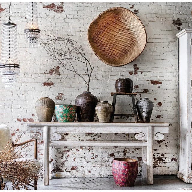 New item. Not vintage. Using traditional Chinese architecture as an influence, the Floating Cloud Console is crafted from...