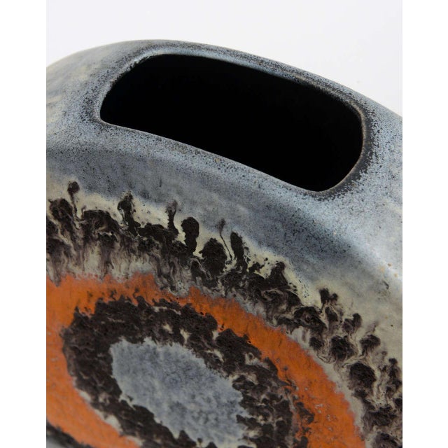 Dümler & Breiden Set of 1960s German Fat Lava Potteries Vases, Series "Polar" by Dümler & Breiden For Sale - Image 4 of 10