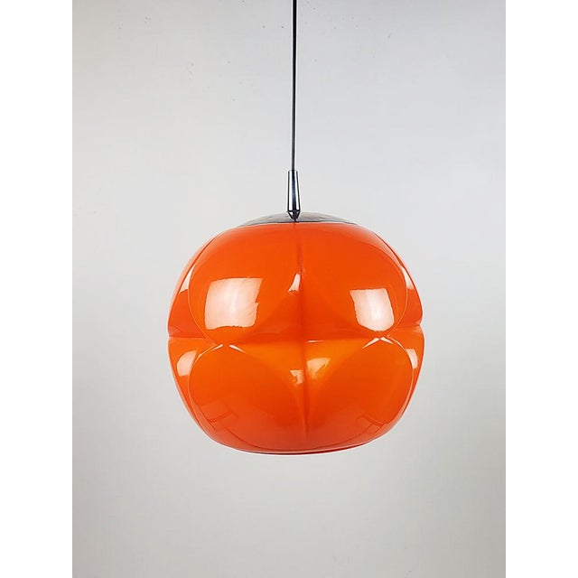 Glass Artichoke Lamp by Peill & Putzler, 1960s For Sale - Image 7 of 18