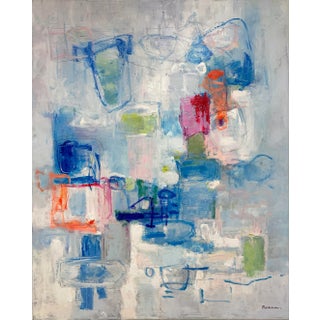 Contemporary Modern Abstract Original Oil Painting For Sale