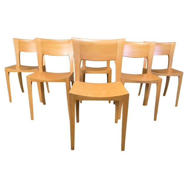Vintage Oak Dining Chairs, Belgium, 1980s, Set of 6 For Sale - Image 16 of 16
