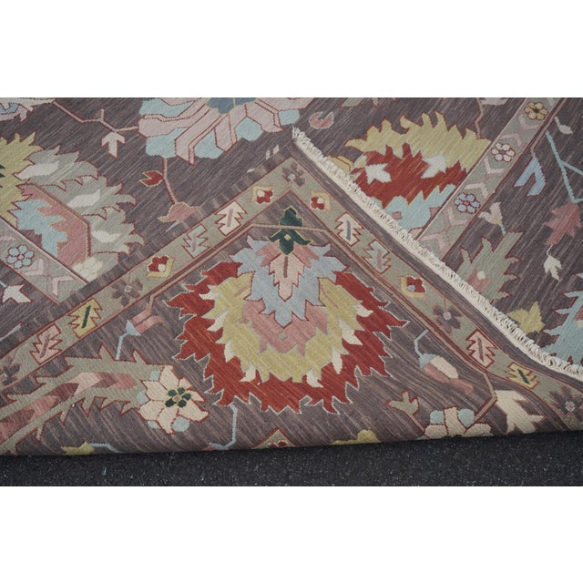 Palatial Approx. 12x18 Geometric Pattern Rug For Sale - Image 12 of 12