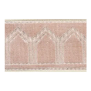 Schumacher Vizier Velvet Tape in Blush