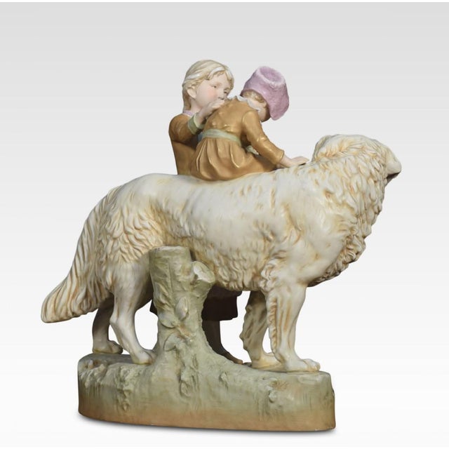 Large Bohemia Group from Royal Dux, 1890s For Sale - Image 6 of 7