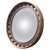 Gilt and Lacquer Convex Wall Mirror, 1950 For Sale - Image 6 of 6