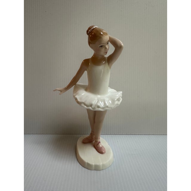 1992 Royal Doulton England "Little Bellerina" Figurine Hn3395 Sign A. Maslankowski For Sale - Image 10 of 13