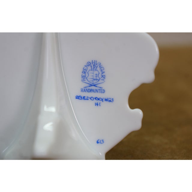 Herend Rare Herend Guild Charter Member Commemorative Porcelain Display Plaque 1998-08' For Sale - Image 4 of 10